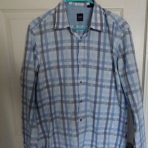 Hugo Boss Dress Shirt Blue